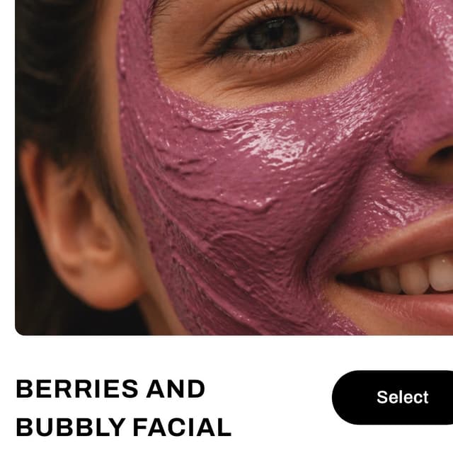 Berries & Bubbly Facial Package at The Refinery in Guntersville, AL